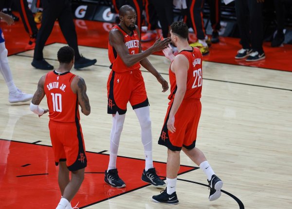 登场时分太多？定约前10火箭占3席！加强2阵正那时，为杜兰特分忧